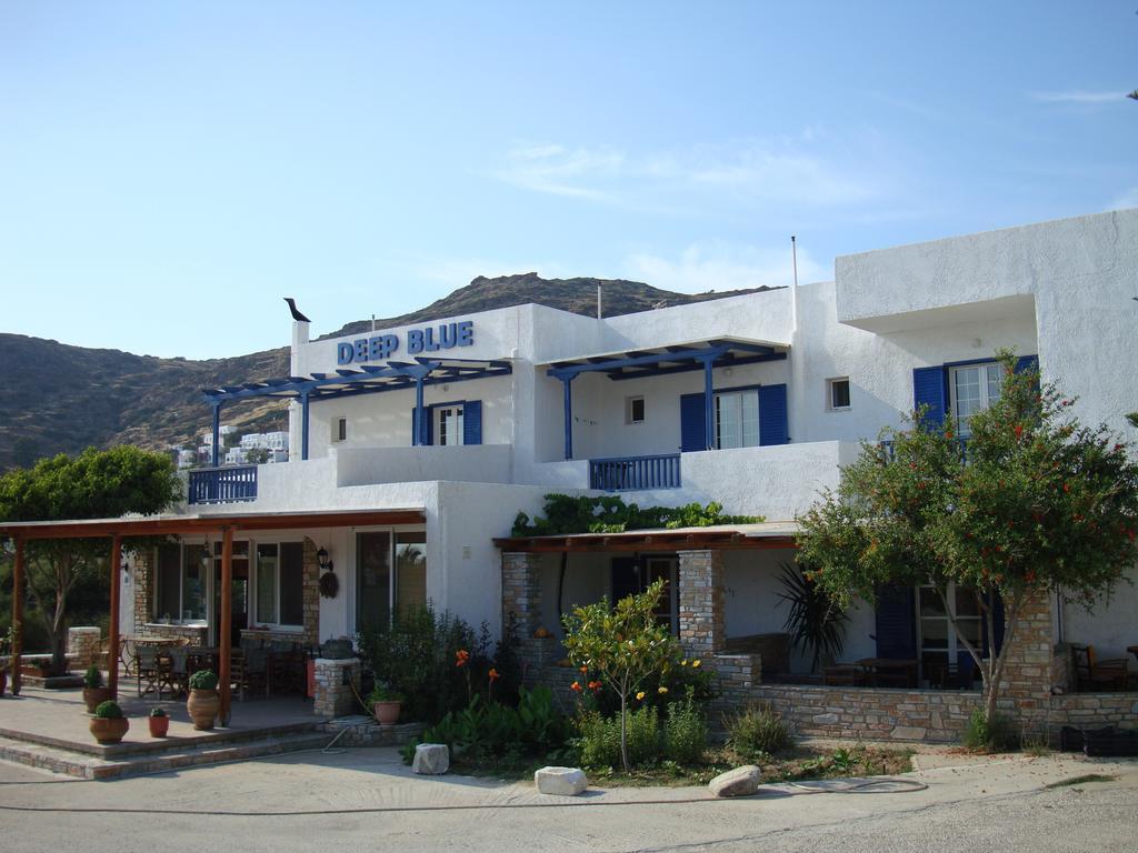 Deep Blue Rooms & Apartments Mylopotas Exterior foto